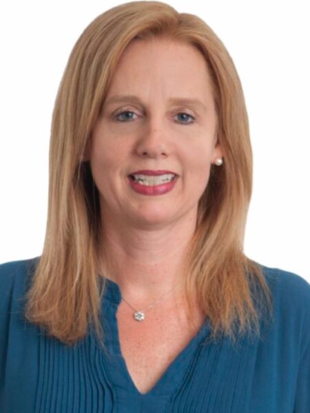 Pictured smiling: Melissa Raudebaugh, General Manager, Inflight Service, Fleet and Galley Planning at Delta. She shares her thoughts on gender diversity on IWD.